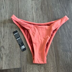 Jolyn NWT Keila Cheeky Bikini Bottom Guava Size Small